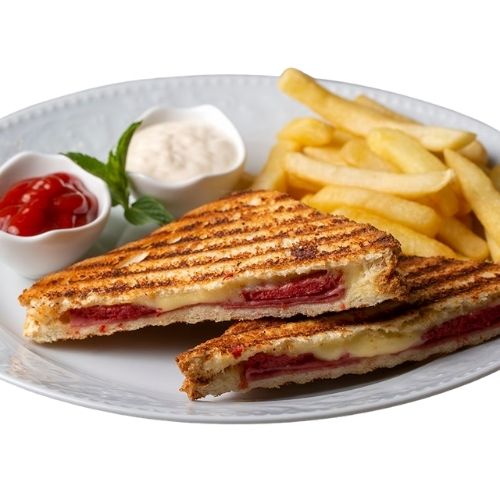 Pastırma Kaşar + Cips